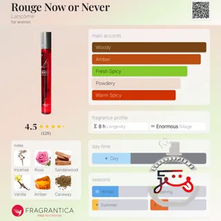 Rouge Now or Never Lancôme