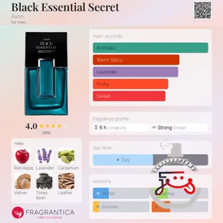 Black Essential Secret Avon