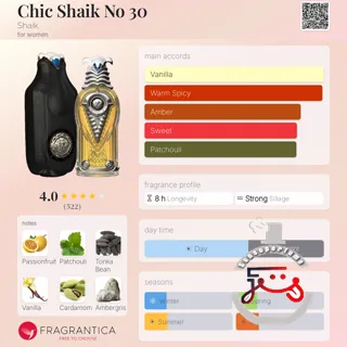 Chic Shaik No 30 Shaik