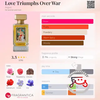 Love Triumphs Over War Argos