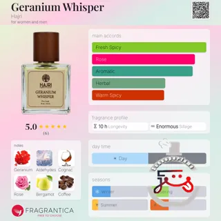 Geranium Whisper Hajri