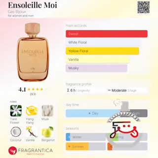 Ensoleille Moi Gas Bijoux