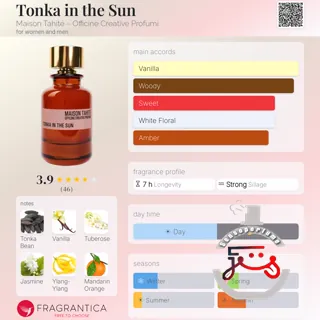Tonka in the Sun Maison Tahité – Officine Creative Profumi