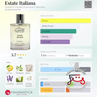 Estate Italiana Federico Cantelli Exclusive Collection