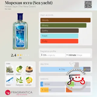 Морская яхта (Sea yacht) Новая Заря (The New Dawn)