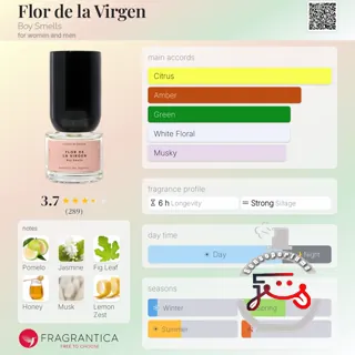 Flor de la Virgen Boy Smells