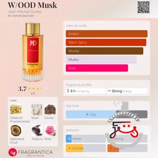 W/OOD Musk Jean-Michel Duriez