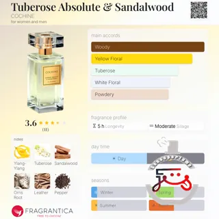 Tuberose Absolute & Sandalwood COCHINE