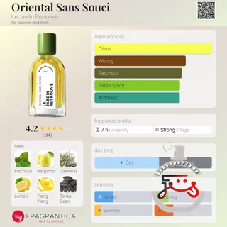 Oriental Sans Souci Le Jardin Retrouve
