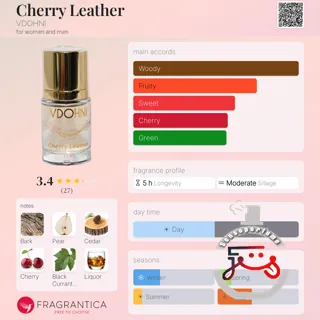 Cherry Leather VDOHNI