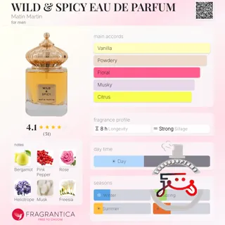 WILD & SPICY EAU DE PARFUM Matin Martin