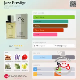 Jazz Prestige Yves Saint Laurent