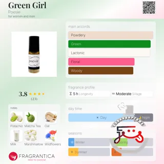 Green Girl Poesie