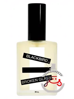 بروکن گلاس بلک‌برد | broken glass blackbird