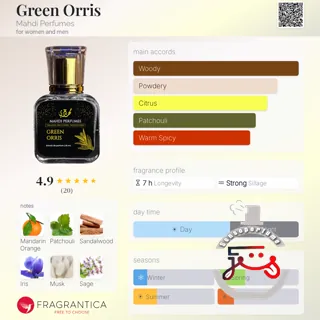 Green Orris Mahdi Perfumes