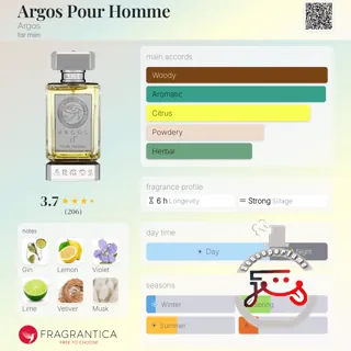 Argos Pour Homme Argos