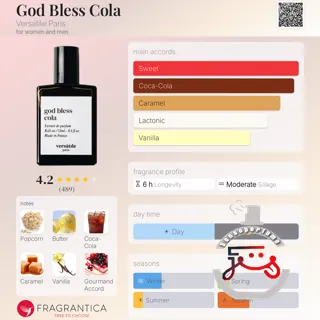 God Bless Cola Versatile Paris