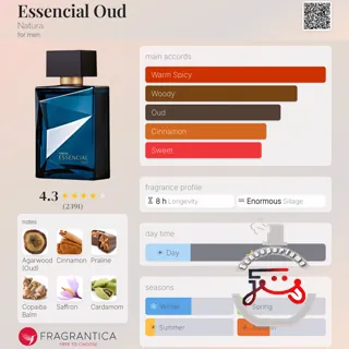 Essencial Oud Natura