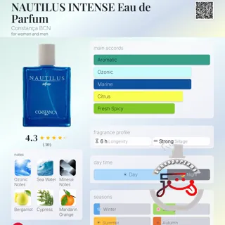 NAUTILUS INTENSE Eau de Parfum Constança BCN