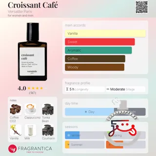 Croissant Café Versatile Paris