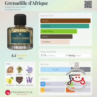 Grenadille d'Afrique Aedes de Venustas