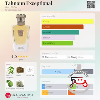 Tahnoun Exceptional Hind Al Oud