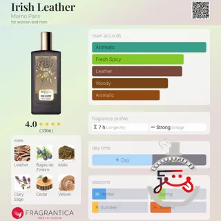 Irish Leather Memo Paris