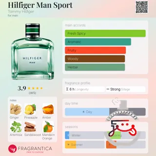 Hilfiger Man Sport Tommy Hilfiger