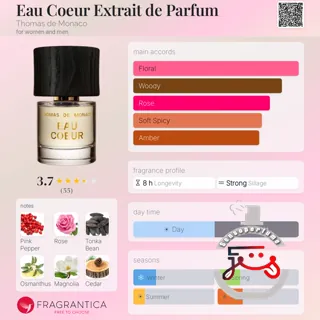 Eau Coeur Extrait de Parfum Thomas de Monaco