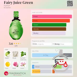 Fairy Juice Green NafNaf