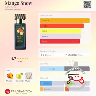 Mango Snow S-Perfume