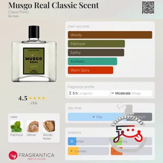 Musgo Real Classic Scent Claus Porto