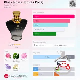 Black Rose (Черная Роза) Apple Parfums