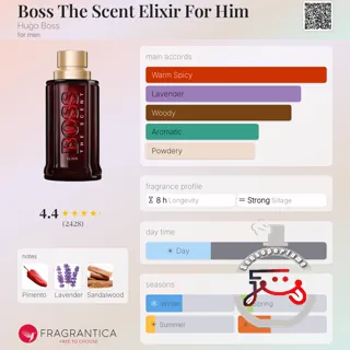 Boss The Scent Elixir For Him Hugo Boss