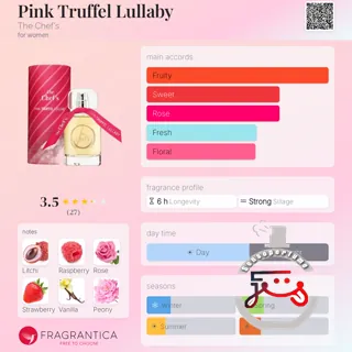 Pink Truffel Lullaby The Chef's