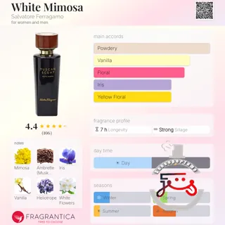 White Mimosa Salvatore Ferragamo
