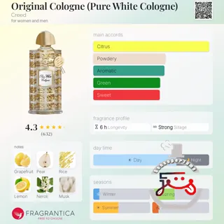 Original Cologne (Pure White Cologne) Creed