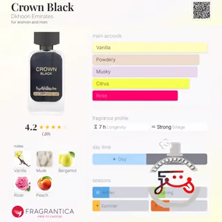 Crown Black Dkhoon Emirates