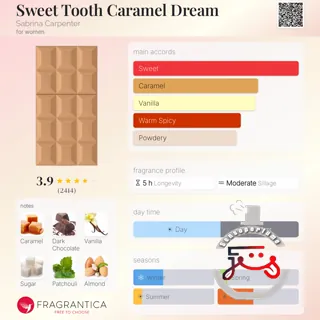 Sweet Tooth Caramel Dream Sabrina Carpenter