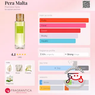 Pera Malta Première Note