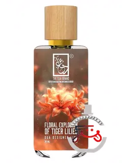 فلورال اکسپلوشن آو تایگر لیلیز د دوآ برند | floral explosion of tiger lilies the dua brand
