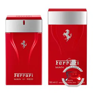 Ferrari Man in Red Ferrari