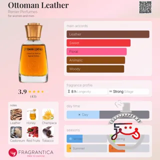 Ottoman Leather Renier Perfumes