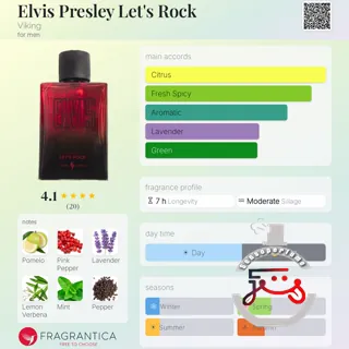 Elvis Presley Let's Rock Viking