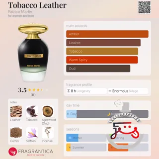 Tobacco Leather Patrice Martin