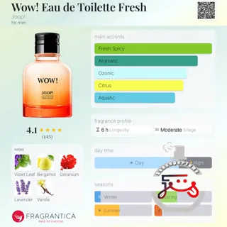 Wow! Eau de Toilette Fresh Joop!