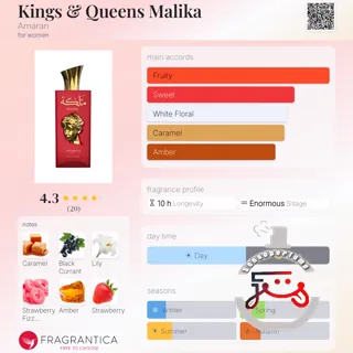 Kings & Queens Malika Amaran