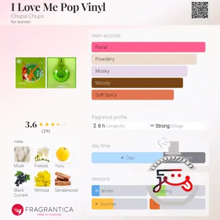 I Love Me Pop Vinyl Chupa Chups