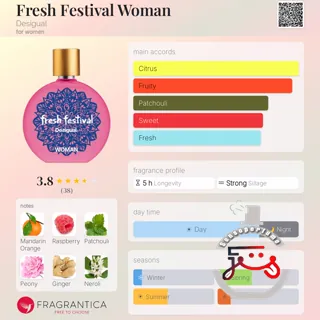 Fresh Festival Woman Desigual
