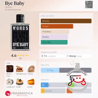 Bye Baby Words